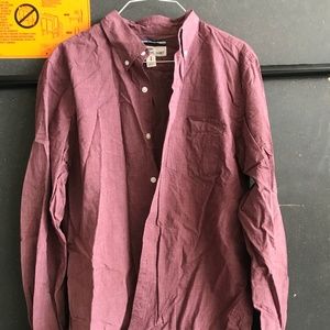 Maroon Old Navy Button Down